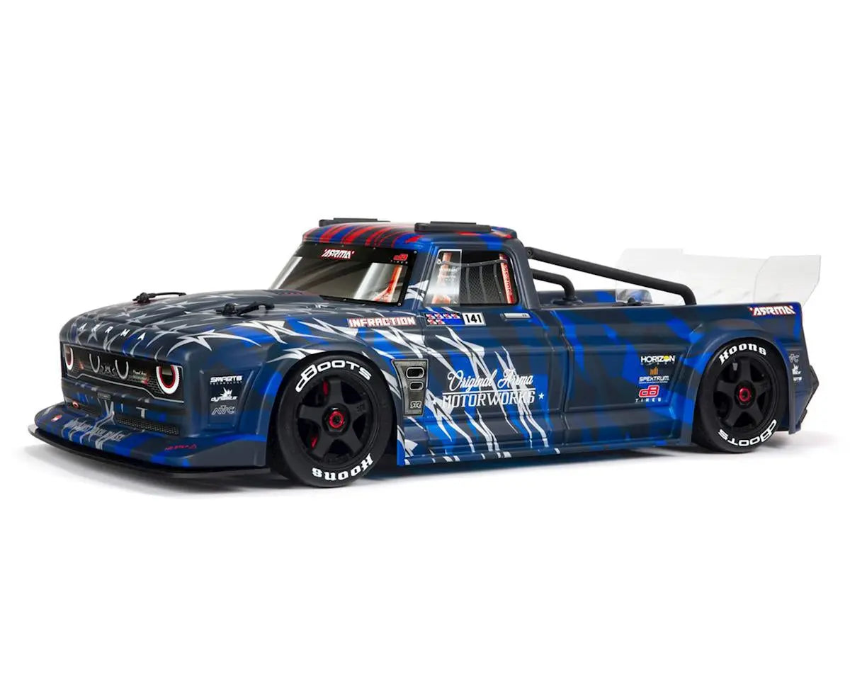 Arrma Infraction BLX All-Road Truck, RTR, Blue ARA7615V2T1 Arrma
