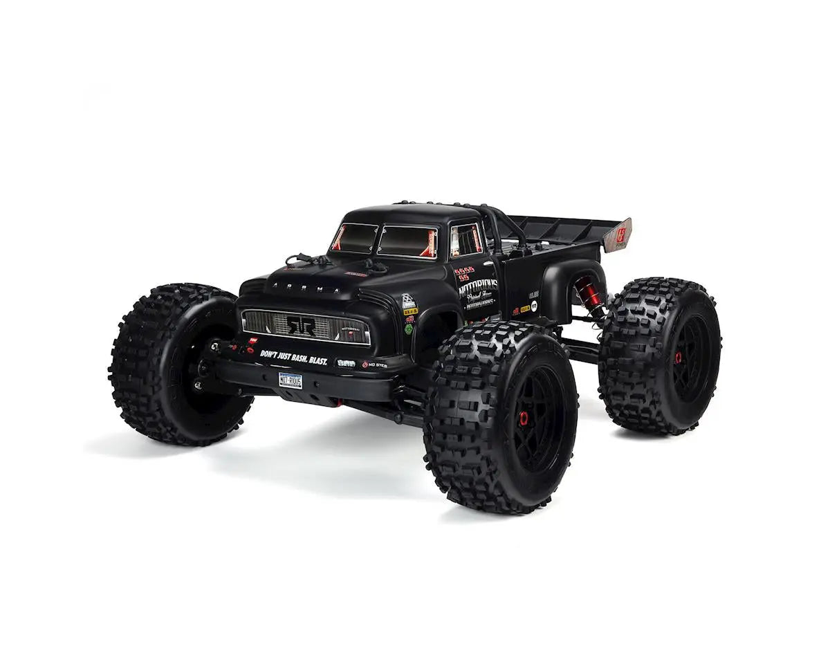 Arrma Notorious 6S BLX 2020 Spec Stunt Truck RTR, Black, ARA8611V5T1 Arrma