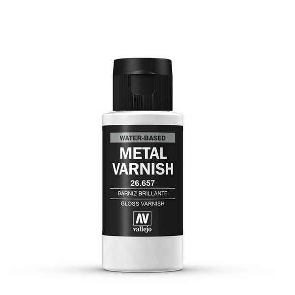 Vallejo 26657 Gloss Metal Varnish 60ml
