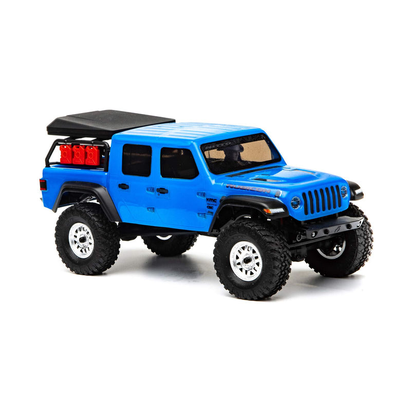 AXIAL 1/24 SCX24 Jeep JT Gladiator 4WD Rock Crawler Brushed RTR, Blue AXI00005T2