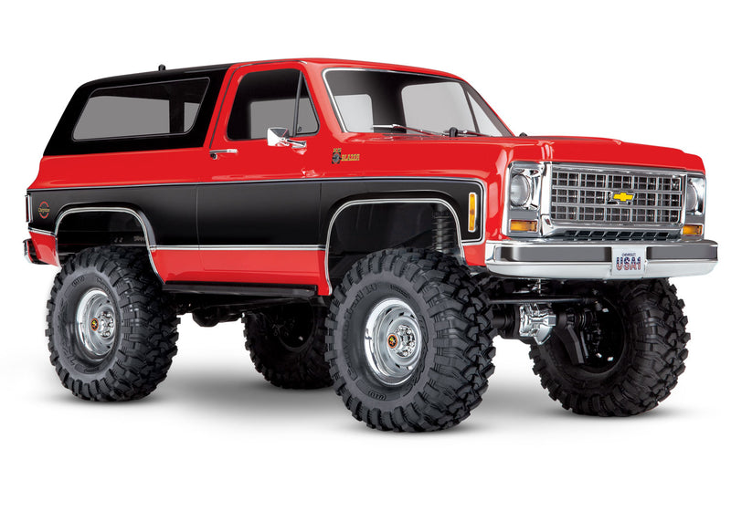 TRAXXAS TRX-4 CHEVROLET K5 BLAZER CHEYENNE - RED