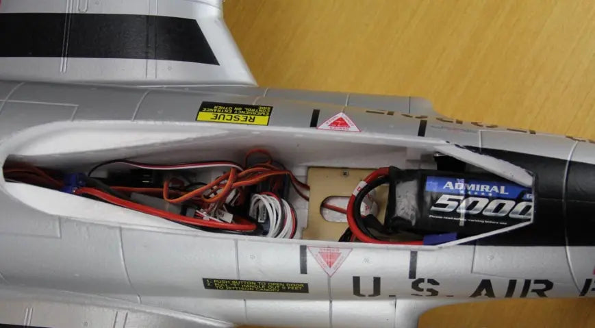 Freewing T-33 Shooting Star German 80mm EDF Jet - PNP FJ21725P Freewing