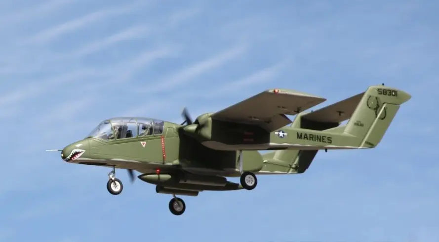 FlightLine OV-10 Bronco 1400mm (55") Wingspan - PNP FLW305P Freewing