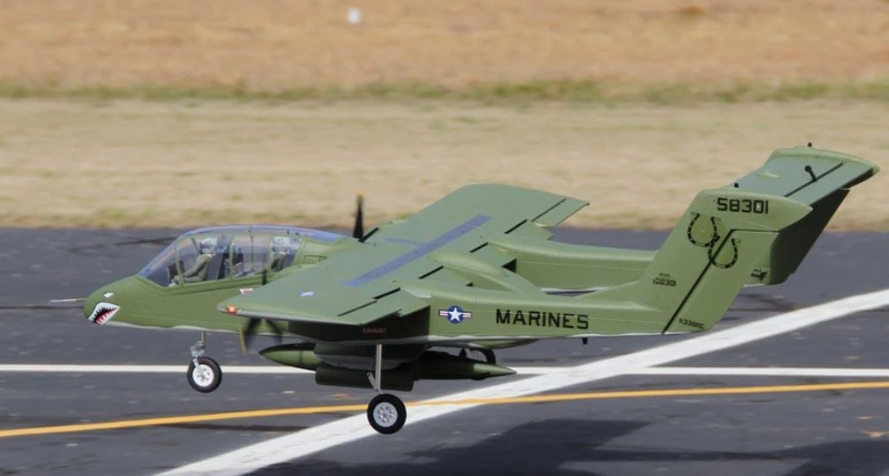 FlightLine OV-10 Bronco 1400mm (55") Wingspan - PNP FLW305P