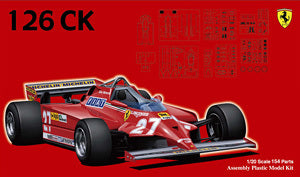 Fujimi 1/20 Ferrari 126CK 1981 (GP-4) Plastic Model Kit [09196]