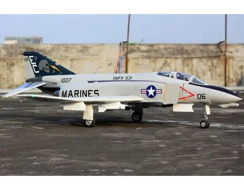 Freewing F-4 Phantom II "Ghost Grey" Ultra Performance 8S 90mm EDF Jet - PNP FJ31232P Freewing