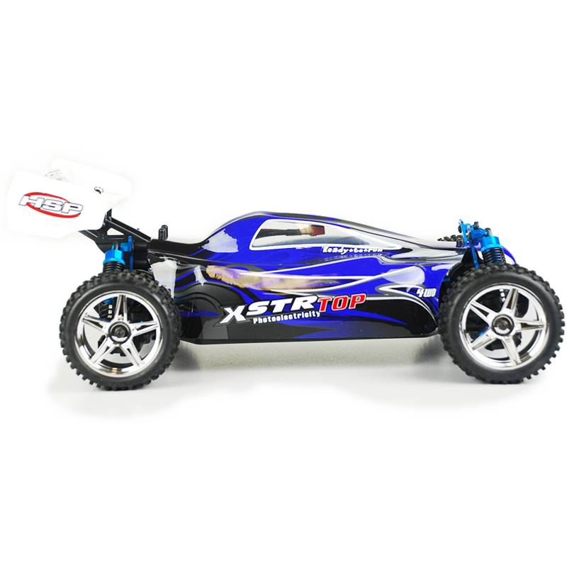 Hsp 1/10 Rc Car Xstr Brushless 4Wd Pro Remote Control Off Road Buggy Blue 94107pro