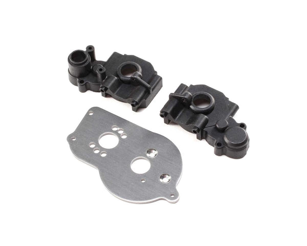 Losi Transmission Case and Motor Plate, Mini T 2.0