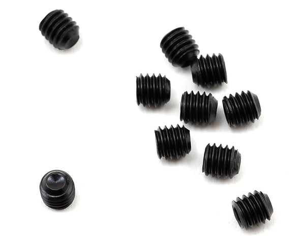 Losi Set Screw, M4 x 4mm Cup Point (10)
