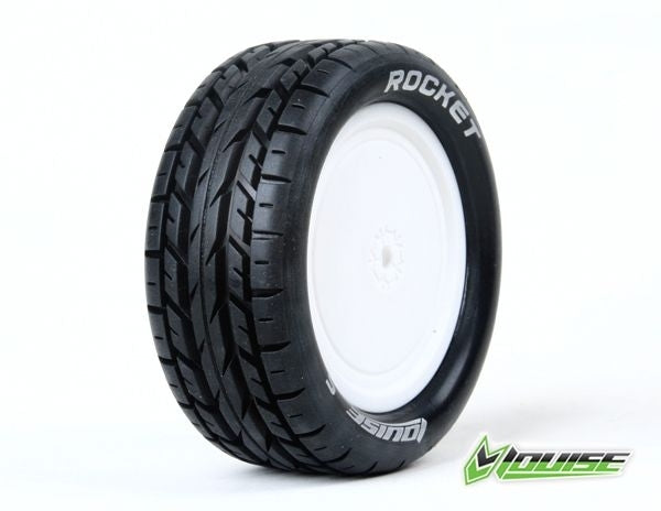 E-Rocket 1/10 Buggy Front Tyre