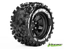 MT-Uphill Tyre On Black Rim 0 Offset Louise