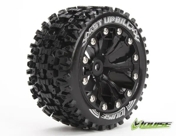 ST-Uphill Tyre On Black Rim 1/2 Offset Louise