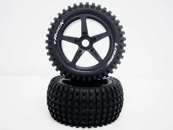 T-Rock 1/8th Truggy Tyre BLK/spoke Louise