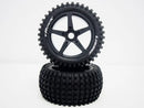 T-Rock 1/8th Truggy Tyre BLK/spoke Louise