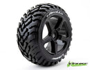 T-Apollo 1/8th Truggy Tyre BLK/spoke Louise