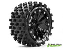 ST-Rock 2.8 Tyre w/rim Black BRG type Louise