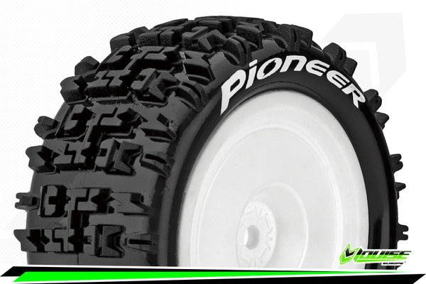 E Pioneer 1/10 buggy R w/tyre 12mm hex