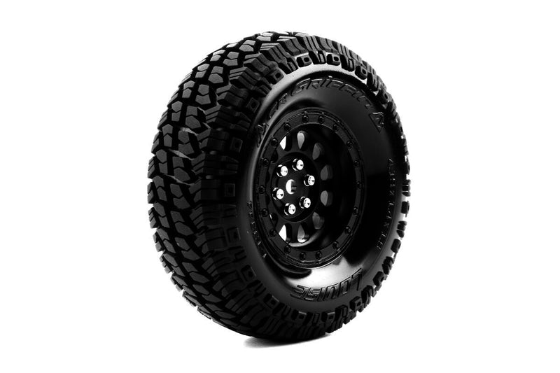 CR-Griffin Super Soft Crawler Tyre 1.9" class tyre 12mm hex Chrome Black