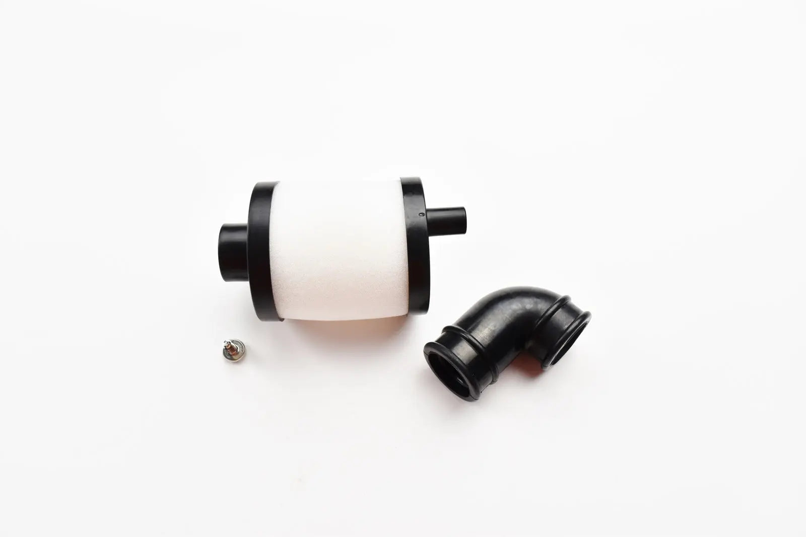 C.Y. 1/8 Air Filter (Black ) + Short Black elbow C.Y.
