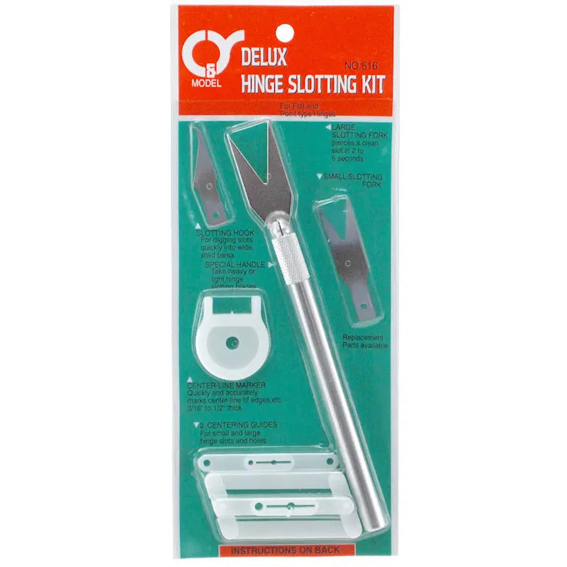 C.Y. DELUXE HINGE SLOTTING KIT C.Y.