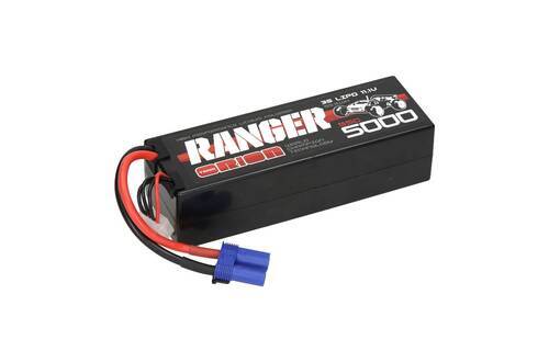 3S 55C Ranger LiPo Battery (11.1V/5000mAh) EC5