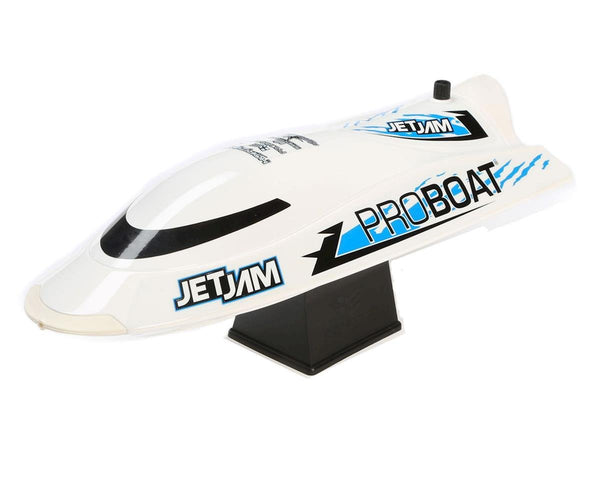 Pro Boat Jet Jam Pool Racer RC Boat, RTR, White