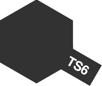 TAMIYA  TS-6 MATT BLACK