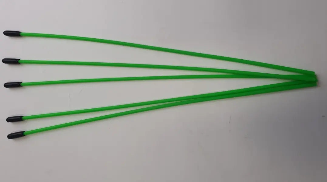 Antenna Tubes 5pcs Green Venom