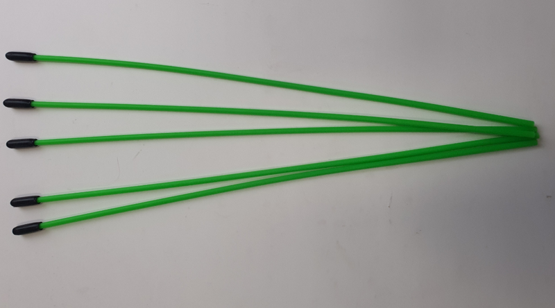 Antenna Tubes 5pcs Green