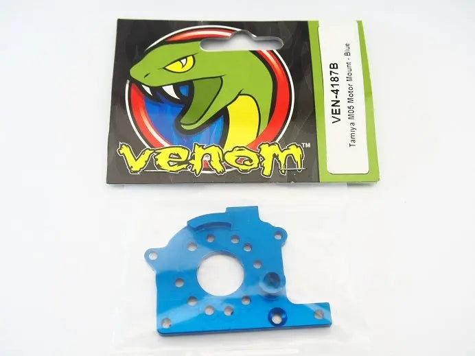 Tamiya MO5 Alloy Motor Mount blue Venom