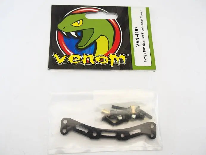 Tamiya MO5 Front carbon shock tower Venom