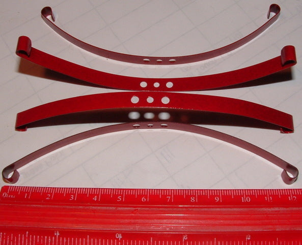 Red Super Soft Flex Leaf Springs (4)