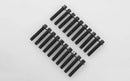 RC4WD Miniature Scale Hex Bolts (M2.5 x 12mm) (Black) RC 4WD