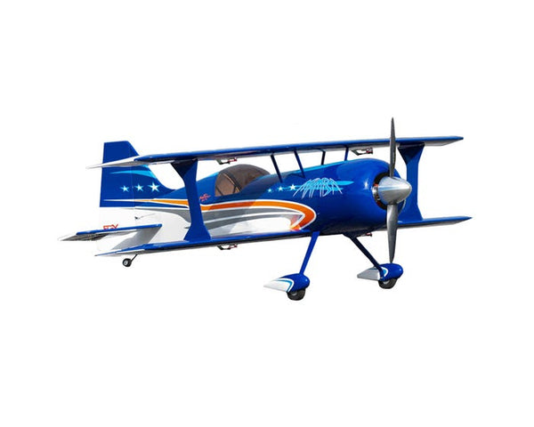Flex Innovations Mamba 70cc RC Bi-Plane, ARF, Blue