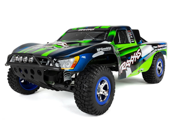 Traxxas Slash 1/10 RTR Short Course Truck (Green) LED Lights, TQ 2.4GHz Radio, Battery & DC Charger 58034-61